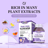 Capsules de suppléments de santé OEM 20 50 100 200 mg Pyrroloquinoline Quinone (PQQ) Q10 Produits de beauté