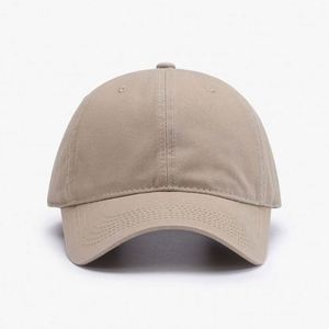 Gorras de Béisbol al por Mayor de Fábrica, sin Estructura, con Logotipo Bordado Personalizado, Color Sólido, 100% Algodón - Product Image 5