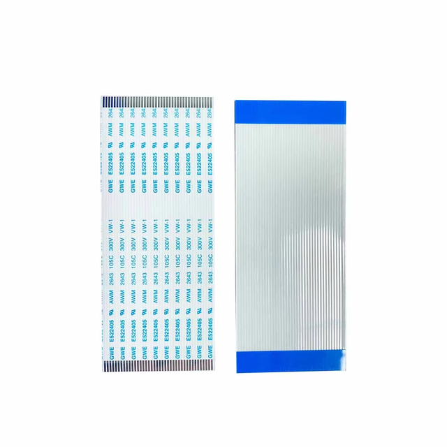 Factory Custom Made OEM/ODM 28 Pin FFC Ribbon Cables Electronic Charging Cable Wire Jumper Flat Cable Wiring Harness PVC PTFE
