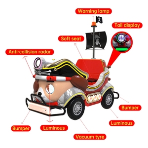Machine de jeu de course de voiture électrique, pare-chocs à batterie de divertissement, tour d'enfant, à vendre - Product Image 2