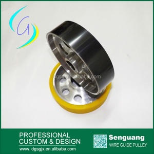 รอกนำสายพานแบน 350 ชิ้น เคลือบโครเมียมออกไซด์ อะลูมิเนียม/เหล็ก สำหรับการรีดลวด อะไหล่เครื่องรีดแบบกำหนดเองได้ตามความต้องการของลูกค้า (OEM) - Product Image 6