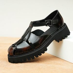 New Fashion Lace up Men's Genuine Leather Driving Shoes <b>Big</b> Size 37-46 Casual Office Shoes Casual Leather Dress Shoes for Men - Product Image 6