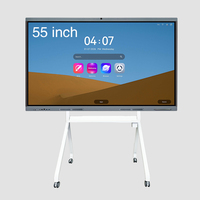 Pantalla Inteligente para Conferencias de Oficina |   OEM ODM |   Panel LCD 4K |    Pizarra Blanca |   55" |   20-Touch |   Intel Core I3/i5/i7