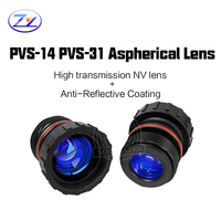 Stock Available High-quality Night Vision Accessory Optical Lenses 40° Set Objective Lens Kit PVS14