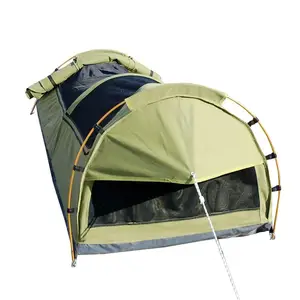 2 Persoons Canvas Camping Vrijstaande Canvas Waterdichte Skydome Swag Tent