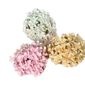 <b>Hydrangea</b> Flower Heads <b>Artificial</b> Silk Flowers 72 Piece Wedding Decor Home Decoration Handmade Floral Arrangements - Product Image 5