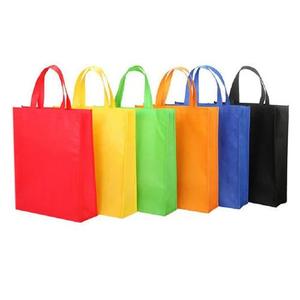 Wholesale Promotional Biodegradable Non-Woven Bags Daily Life Carry Grocery Packaging for Shopping Spunbond Fabric - Product Image 1