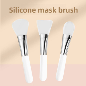 Pinceau applicateur de masque facial en silicone souple avec manche en plastique – Outil cosmétique pour esthéticiennes, idéal pour le correcteur et le baume à lèvres – Vente en gros - Product Image 5