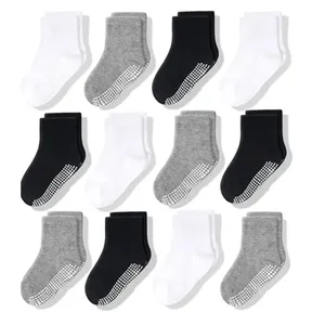<span class=keywords><strong>Lot</strong></span> de <span class=keywords><strong>chaussettes</strong></span> <span class=keywords><strong>antidérapantes</strong></span> pour tout-petits avec poignée pour garçons filles bébés nourrissons enfants <span class=keywords><strong>chaussettes</strong></span> <span class=keywords><strong>antidérapantes</strong></span> en coton - Product Image 4