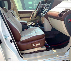Housse de siège de voiture de luxe en cuir véritable et microfibre, ensemble complet de coussins, compatible avec les modèles SUV, directement de l'usine. - Product Image 2