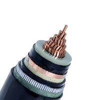 6kV 11kV 15kV Mittelspannungskabel MV 3x50 70 95 120 150 185 240mm Kupfer/XLPE/PVC/STA/PVC Direktverlegbares Stromkabel