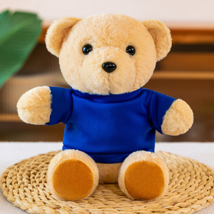 Nhà Máy Bán buôn Hot Thú nhồi bông sang trọng gấu với T-Shirts thăng hoa 30cm gấu bông với logo Áo sơ mi quà tặng sang trọng - Product Image 2