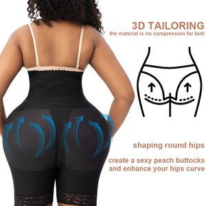 Control de barriga de cintura alta, funda de estómago plana, moldeador de cuerpo para levantar glúteos, ropa moldeadora de cintura Lipo Para Mujer, Fajas cortas BBL - Product Image 2