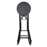Tabouret de Guitare Pliant en Métal, Siège Portable pour Musicien, Repose-Pieds pour Scène, Studio, Maison