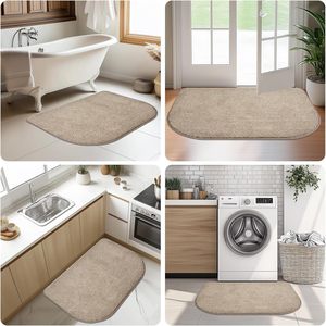 <span class=keywords><strong>Tapis</strong></span> de cuisine demi-cercle antidérapant et lavable en machine, idéal pour les portes, la salle de bain ou le sol <span class=keywords><strong>Tapis</strong></span> de <span class=keywords><strong>porte</strong></span> <span class=keywords><strong>d</strong></span>'<span class=keywords><strong>entrée</strong></span> intérieur 60x90 cm - Product Image 5