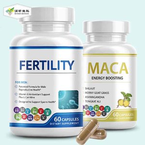 Oem Mannen Energie Tabletten Vruchtbaarheid Capsule Maca Energie Tabletten Mannelijke Poeder Ginseng Pillen - Product Image 1