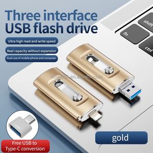 แฟลชไดรฟ์ USB แบบกำหนดเองได้  ยูเอสบีสติ๊ก แฟลชดิสก์ OTG แฟลชไดรฟ์ - Product Image 3