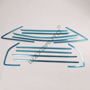 WZXD Car Steel <b>Window</b> Frame Sill Molding Strip Protective <b>Cover</b> Tim for Fit 2014 2015 - Product Image 3