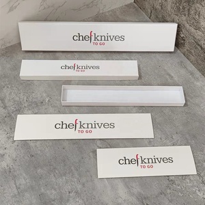 Protège-lame personnalisé en carton pour affûteur de rasoirs, manchon de protection pour couteau à papier avec logo - Product Image 2