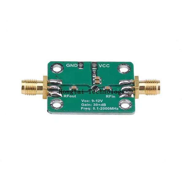 RF Broadband Amplifier Module Low Noise Amplifier Medium Power LNA 0.1-2000MHz Gain 30dB