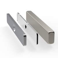 Magnet Neodymium Antai Bentuk Batang Blok Kubus N48 N50 N52 Kekuatan Super Magnet Tanah Jarang Industri Berlapis Seng Toleransi Magnetik