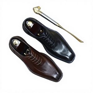 Zapatos de Vestir para Hombre ASTON, Diseño Británico de Alta Calidad, Tendencia de Moda 2025, Punta en Pico, Transpirables, con Cierre de Cordones, para Oficina y Carrera Profesional - Product Image 1