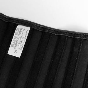 Ceinture amincissante respirante Langqin Ctrainer avec crochets, fermeture éclair et rembourrage pour les fesses, effet sauna et lifting des fesses - Product Image 4