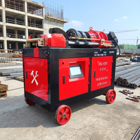 Machine à rouler les filets entièrement automatique pour barres d'acier de 16-40 mm avec moteur de 7,5 kW