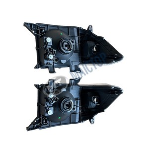 Maictop, gran oferta, accesorios baratos para coche, luz Halo, faros delanteros negros completos para <span class=keywords><strong>Toyota</strong></span> <span class=keywords><strong>Land</strong></span> <span class=keywords><strong>Cruiser</strong></span> <span class=keywords><strong>70</strong></span> Series LC79 LC78 LC76 - Product Image 5