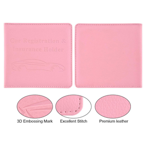 Accesorios para <span class=keywords><strong>Coche</strong></span>, Organizador para Guantera, Estuche para Cartera de Mujer, para Tarjetas, Licencia de Conducir, Registro del <span class=keywords><strong>Coche</strong></span> y <span class=keywords><strong>Seguro</strong></span> - Product Image 5