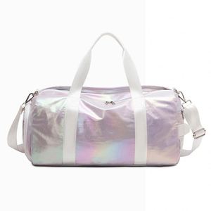 New Gradient Color <b>Travel</b> <b>Bag</b> Women Europe Style Waterproof <b>Folding</b> Luggage <b>Bag</b> Shoulder Strap Gym <b>Bag</b> - Product Image 5