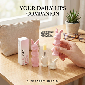 Baume à lèvres hydratant et repulpant bio, gloss naturel à la pêche de lapin pour le maquillage quotidien avec logo personnalisé - Product Image 2