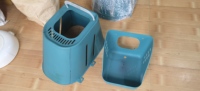 Nid de poulet en plastique Boîte de poulailler pour pondre des œufs Support mural