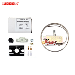 Sunchonglic congélateur de rechange rarts réfrigérateur thermostat les deux broches K50 -P1125 sonde en boîte est d'environ 1.2 mètres de long - Product Image 1