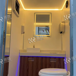 Remolques de Baño Portátiles de Lujo con Certificación CE, Unidad de Baño Modular con Ducha y Sanitarios, Inodoro Móvil - Product Image 2