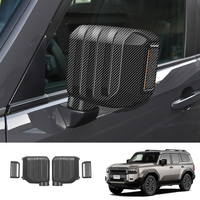 Coque de rétroviseur de voiture pour Toyota Land Cruiser 250 LC250 Prado 2024 2025 2026, capuchon de protection de rétroviseur latéral, accessoires extérieurs