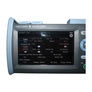 חכם באיכות גבוהה Yokogawa OTDR Texter AQ1000 עם מד אור מקור Yokogawa AQ1000 OTDR קרטון תיבת סיבים אופטי ציוד