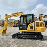 Precio de Mayoreo Importado, Excavadora Usada Komatsu PC70-8 de 7 Toneladas en Venta, Pocas Horas de Trabajo, Komatsu 70, Proveniente de Japón