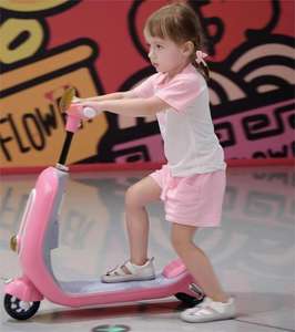 Nouveau type de trottinette pour enfants de grande taille, style moto, trottinette pour enfants à 3 roues, 3-6 ans, trottinette pour bébé, extérieur - Product Image 3