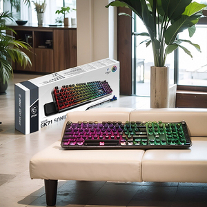 <span class=keywords><strong>Msi</strong></span> Vigor gk71 Sonic màu xanh chúng tôi Red Axis Máy tính để bàn chơi Game bàn phím - Product Image 2