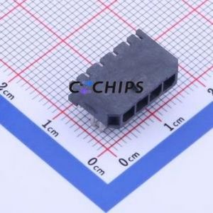 X3025WR-04C-LPSN Wire-to-<b>Board</b> <b>Pin</b> Header Bent Lead Through Hole,P=3mm Connector 1x4P 3mm Right Angle Insert 4P - Product Image 1