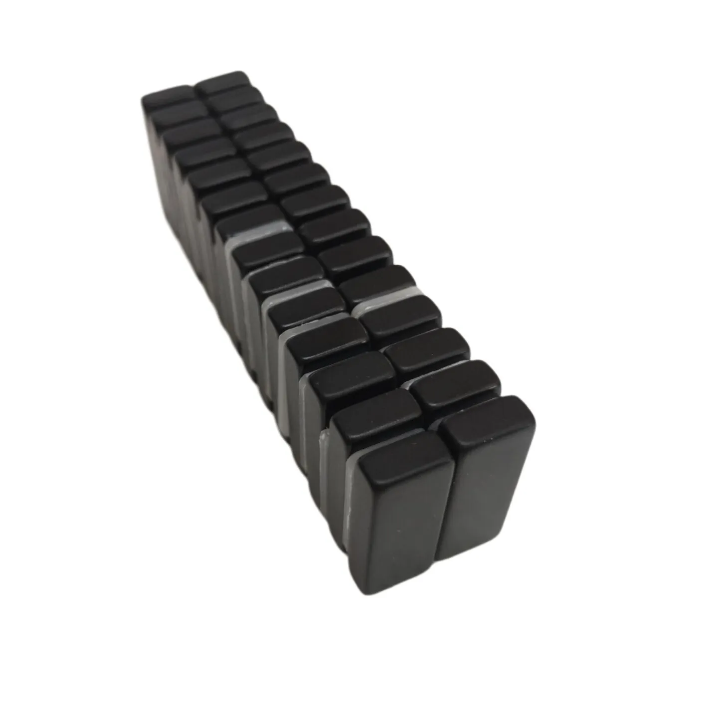 N38 Neodymium Magnet 25x10x5 Block Magnet with black Epoxy coating