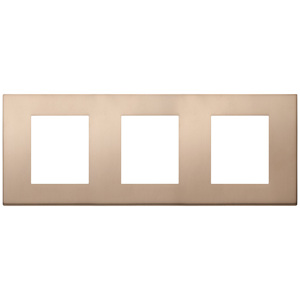 Piastra 6M (2+2+2) Int71 Bronzo 23.7x9.2x1.7mm Accessorio per Cablaggio - Product Image 1