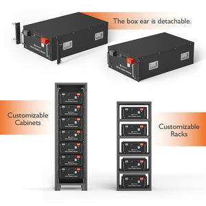 Smart BMS LiFePO4 10kwh 50 kWh 51,2 V 100Ah 200Ah 280Ah 300Ah Servidor de iones de litio solar Paquete de batería montado en rack para sistema solar - Product Image 6