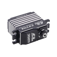 AGFRC A81BHS 35KG Alto Torque 0.075S Ultra Velocidad Programable Sin Escobillas Metálico CNC Digital RC Piezas de Avión RC para Niños y Niñas