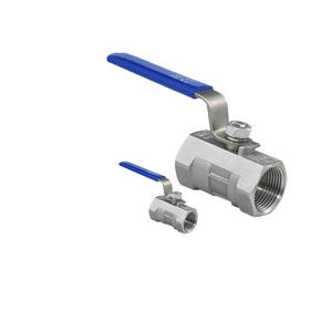 Robinet à bille personnalisé en acier inoxydable 304 1 pièce 1/2\" 3/4\" - Filetage interne pour systèmes d'eau Robinet à bille en acier inoxydable Dn10 Robinet à bille Gi Sanwa - Product Image 4