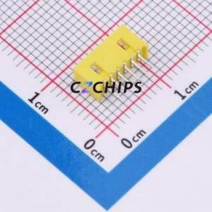 ZX-MX1.25-6PZZ-Y Wire-to-Board Pin Header Through hole,P=1.25mm Connector 1x6P 1.25mm Through Hole PicoBlade (MX 1.25) - Product Image 2