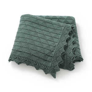 Nouvelle couverture pour bébé en tricot Mimixiong, vente chaude 2026, couverture en tricot personnalisée pour nouveau-né, 100*80 cm, couverture d'emmaillotage, couverture de lit pour bébé - Product Image 4