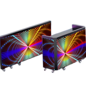 P2.6/P2.97/P3.91 LED <b>folding</b> DJ booth Portable pulley high brightness <b>screen</b>, suitable for indoor use and outdoor activities - Product Image 1