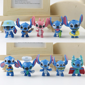 Wholesale Good Quality Mini Child <strong>Toys</strong> PVC Monster Stitch Character Figurine Customized Cartoon Action <strong>Figure</strong> <strong>Plastic</strong> 3D Decor